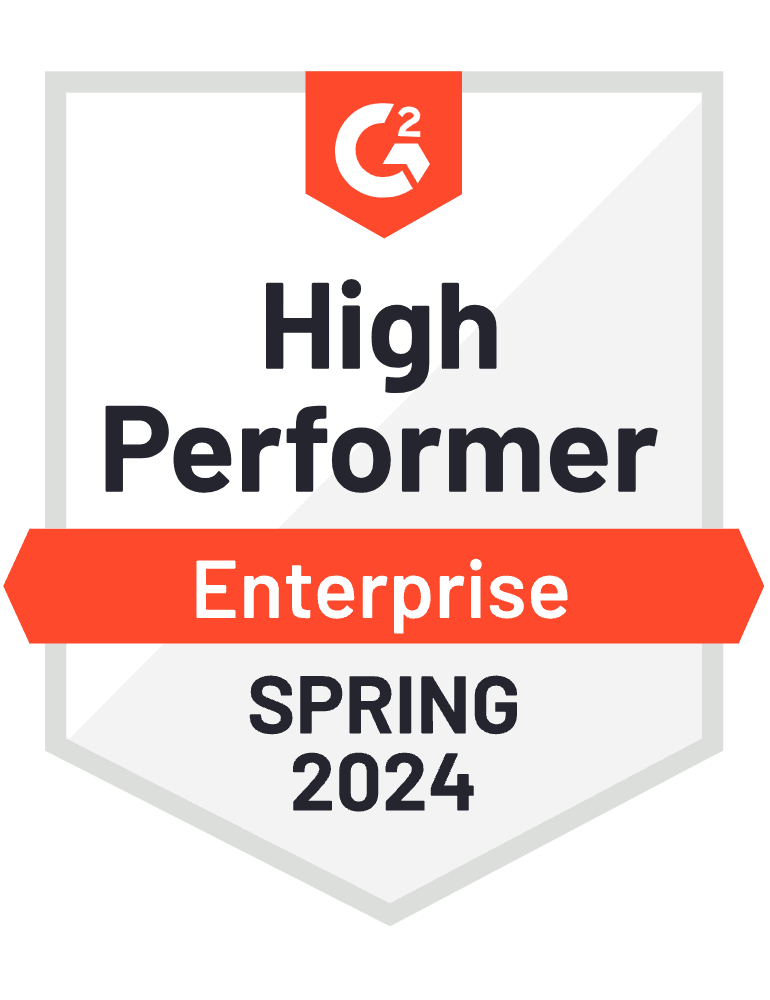 G2 High Performer - Spring 2024