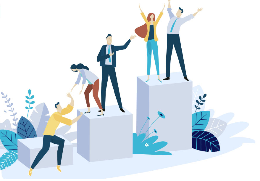 HR leaders collaborating to support administrative professionals.