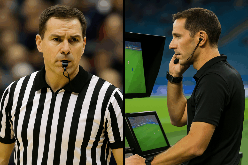 Future referee roles evolution from traditional officiating to technology-enabled sports officials