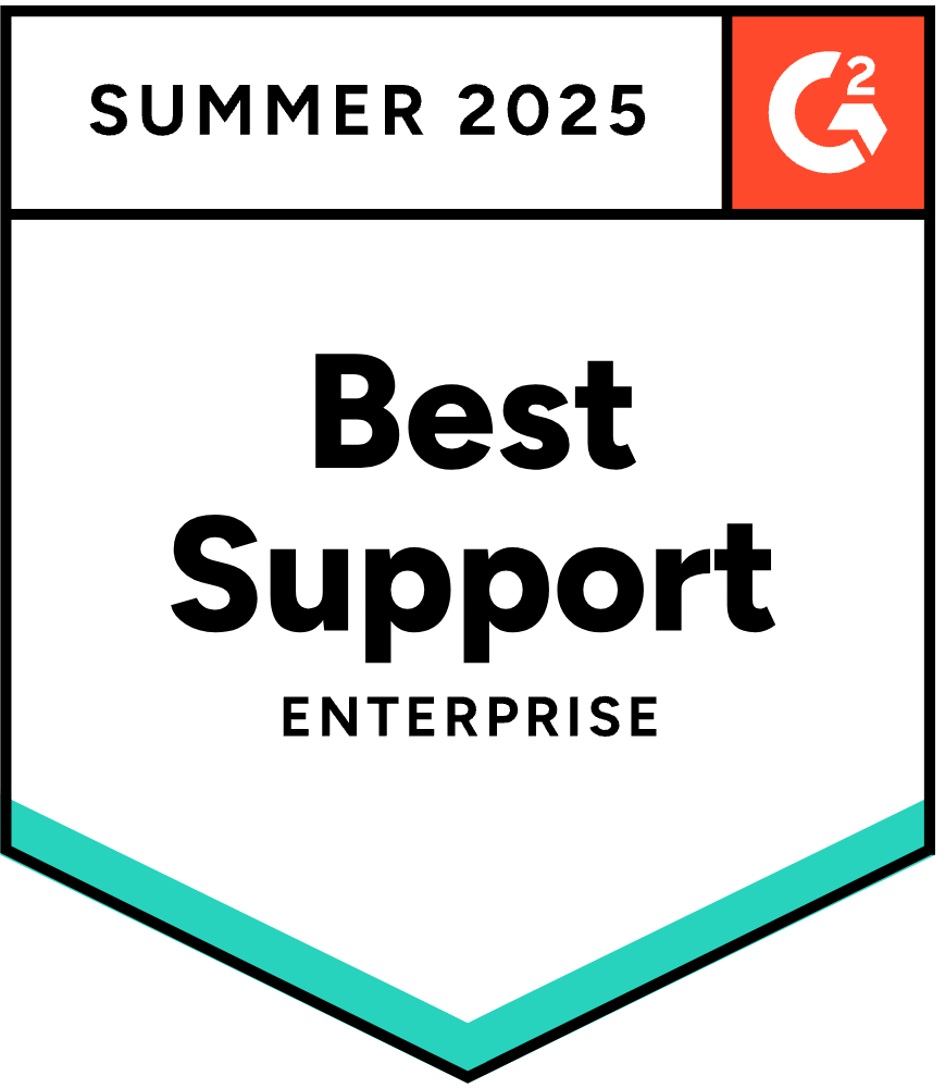 G2 Best Support Summer 2025