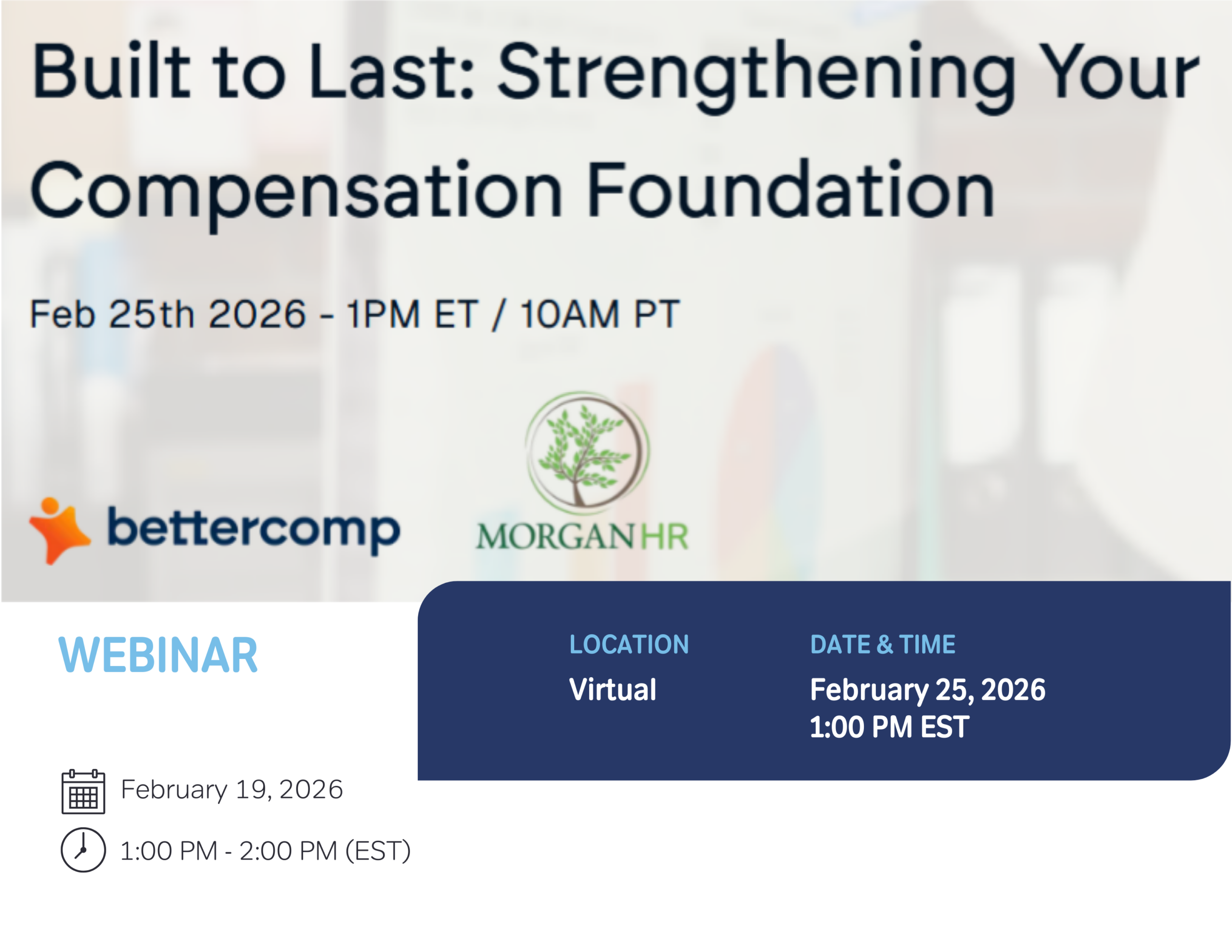 Built to Last: Strengthening Your Compensation Foundation